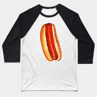 Hot Dog Baseball T-Shirt